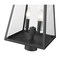 Z-Lite Broughton Outdoor Post Mount Fixture, 2-Light, 10.25 In.W x 19.25 In.H, Black/Clear Beveled 521PHMR-BK - alternate 2